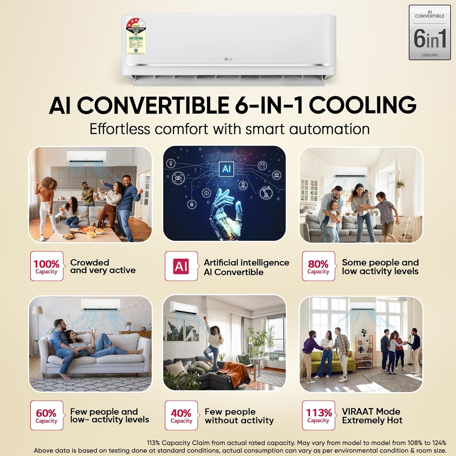 LG 1.5 Ton 3 Star,New star rated, Dual Inverter Split AC - Image 6