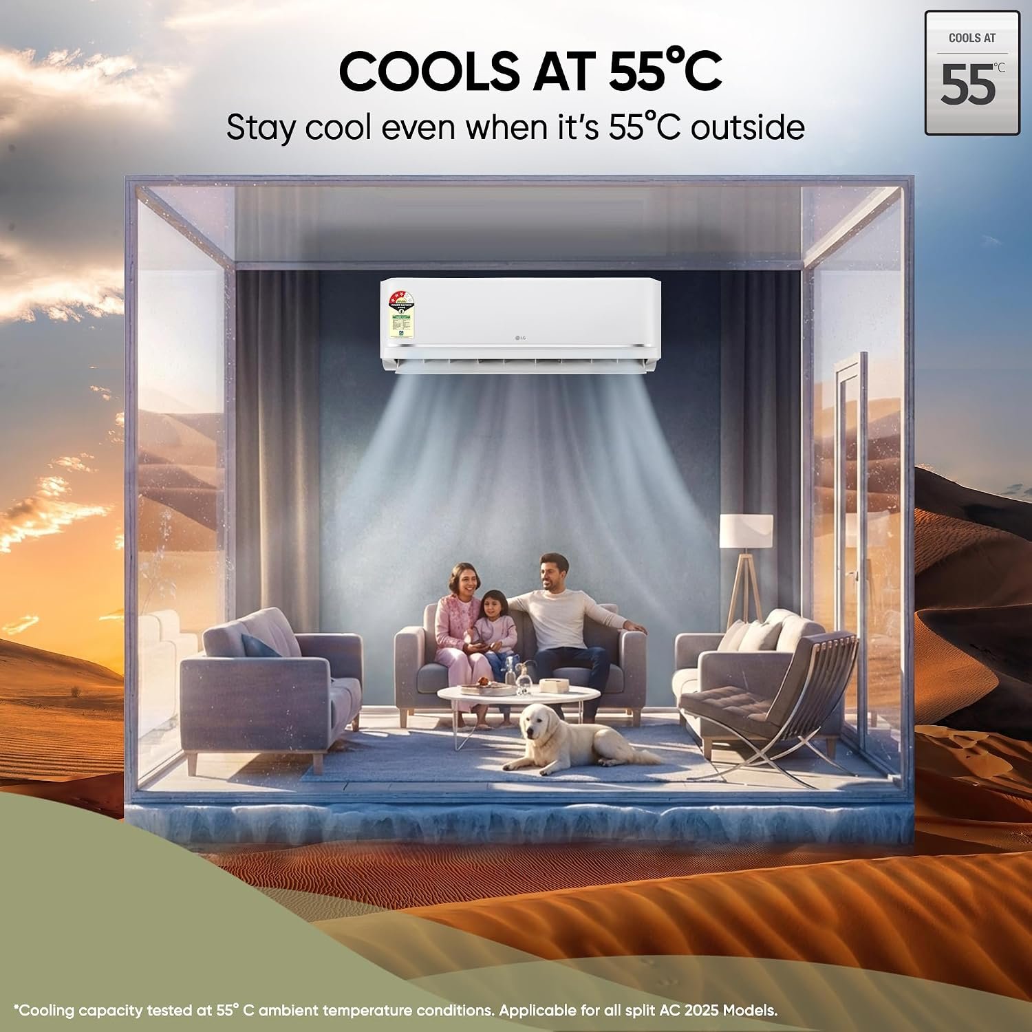 LG 1.5 Ton 3 Star,New star rated, Dual Inverter Split AC - Image 8