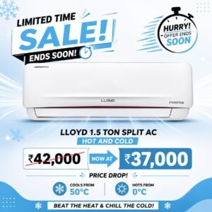 LLOYD 1.5 TON HOT AND COLD SPLIT AC