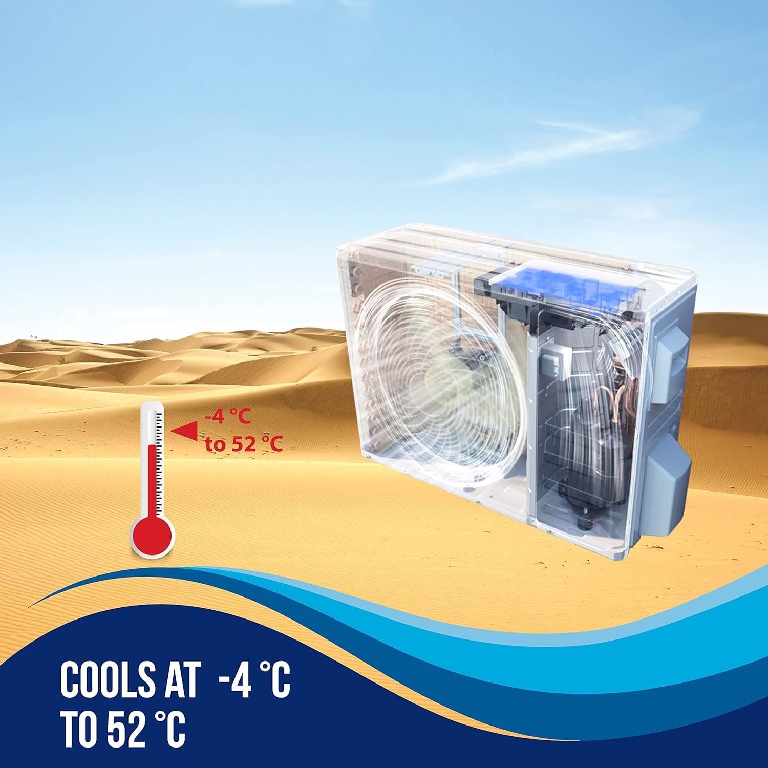 LLOYD 1.5 TON HOT AND COLD SPLIT AC - Image 3
